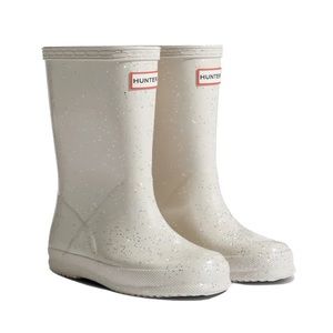 Hunter Kids First Giant Glitter Rain Boots Original Classic Size Toddler US 9